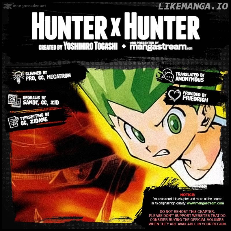 Hunter x Hunter, Chapter 329 image 20